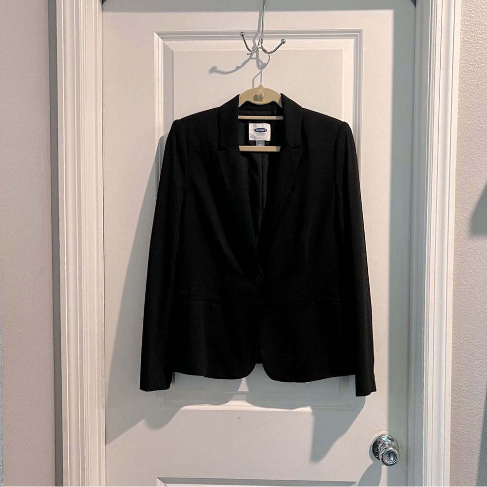 Cotton Knit Blazer